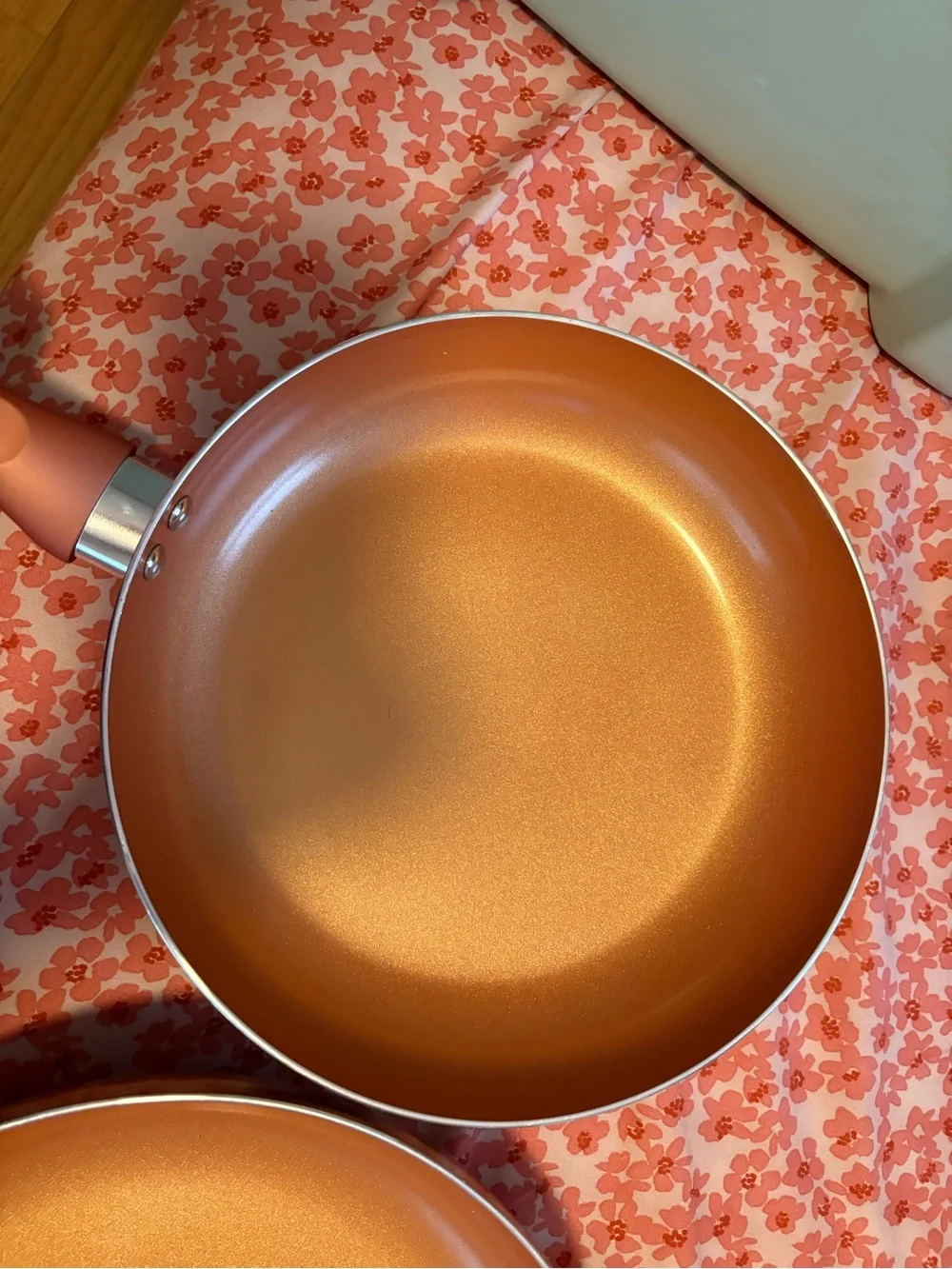 Copper Nonstick Frying Pan Set - 3-Piece